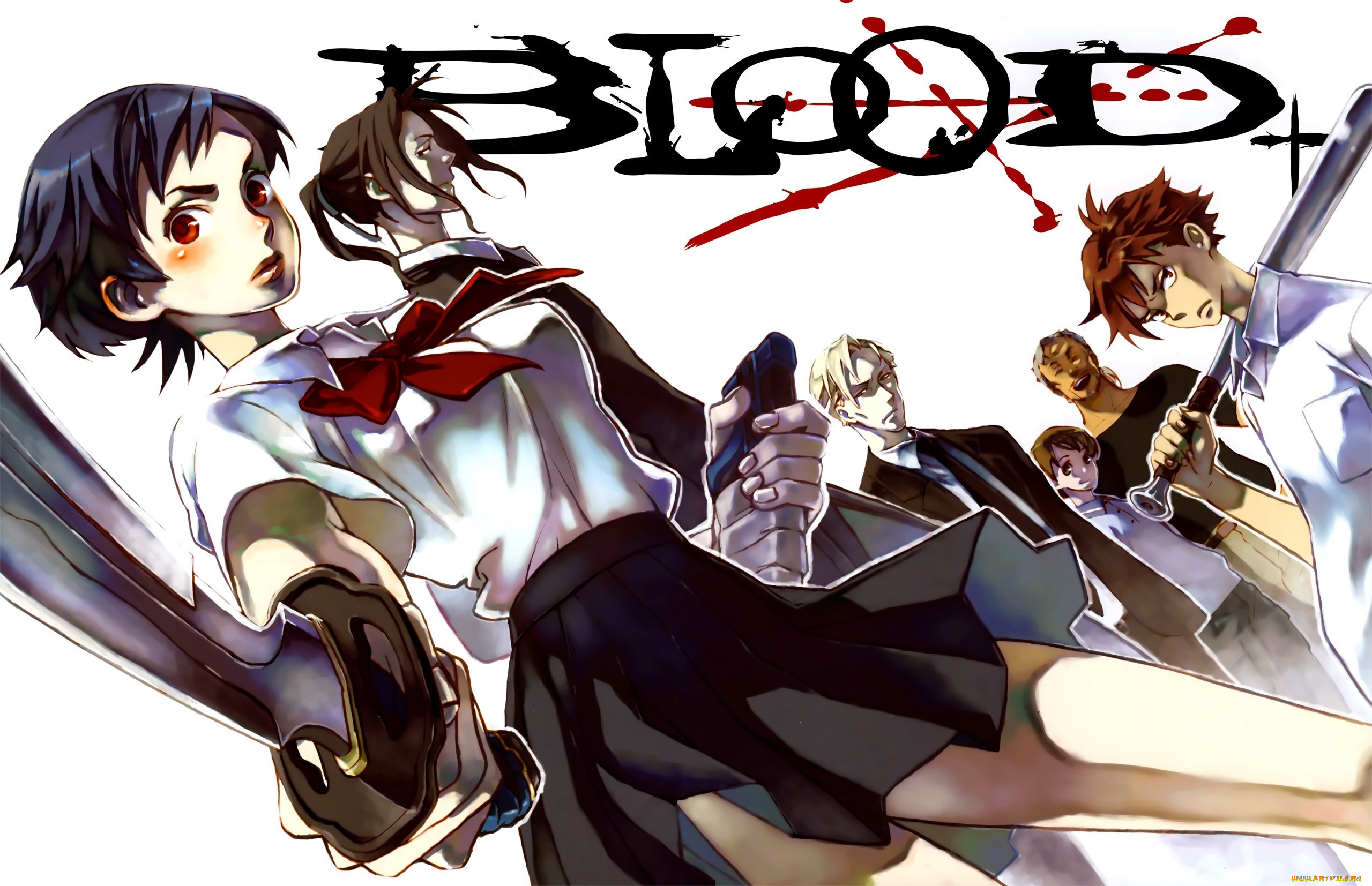 , blood , , , george, miyagusuku, riku, kai, saya, otonashi, hagi, , , , 